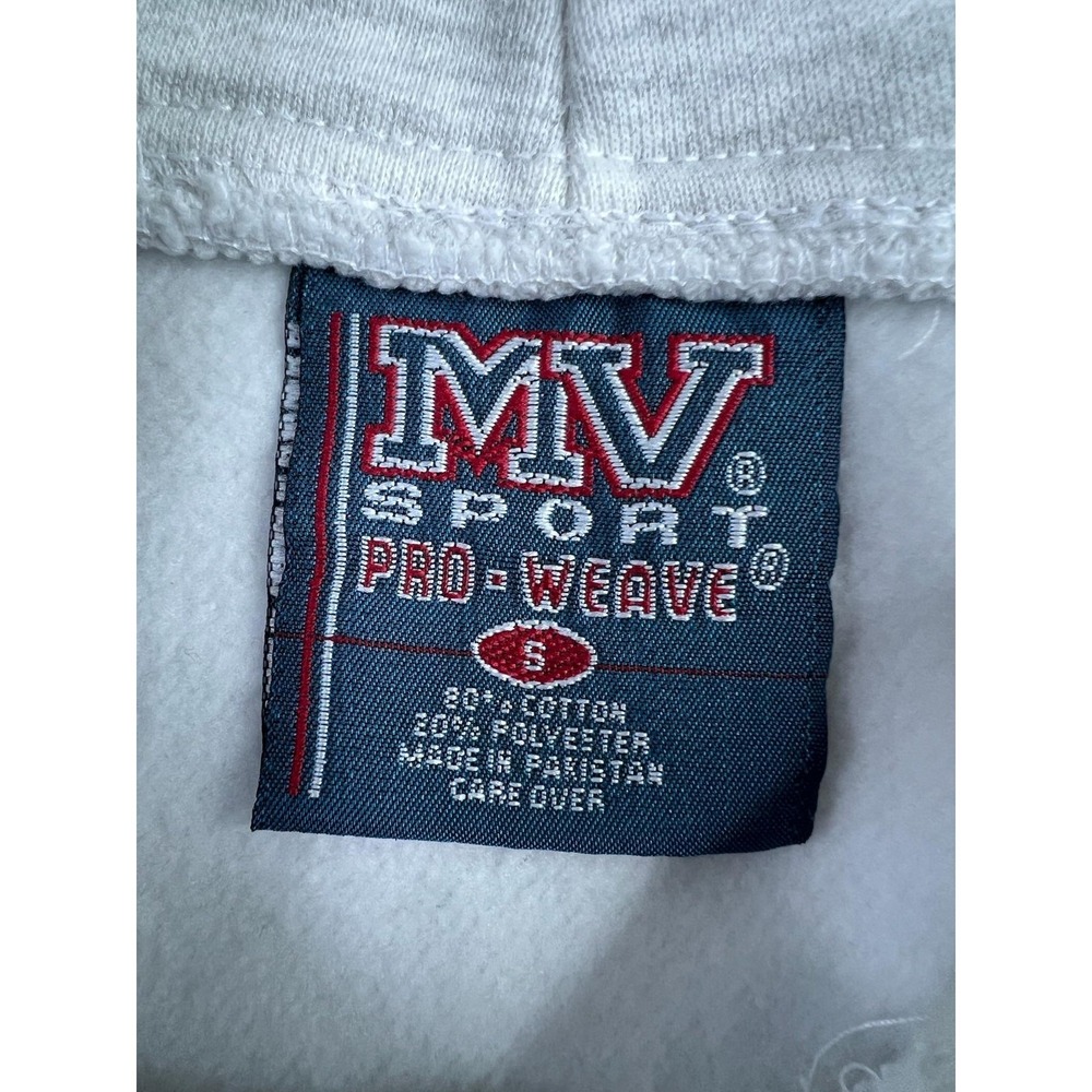Vintage West Point Hoodie Mens Small Gray NCAA College MV Sport Sweatshirt Y2K - Picture 5 of 8
